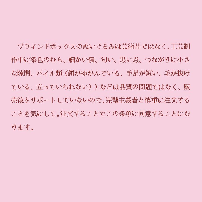 ❗ご購入前の注意事項